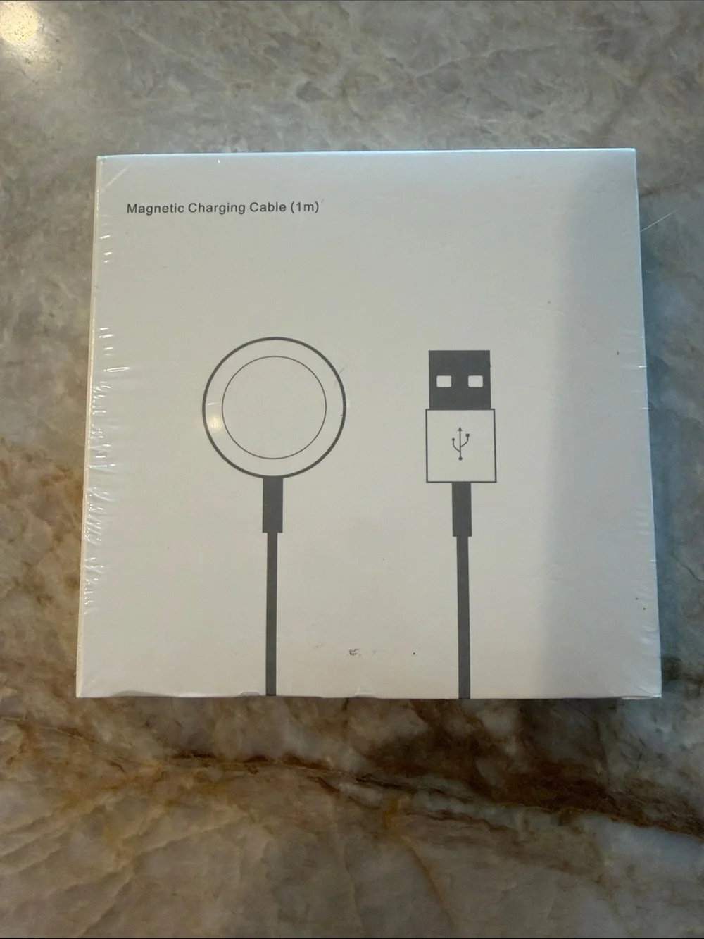 Magnetic Charging Cable (1m) - White Magnetic USB Charger